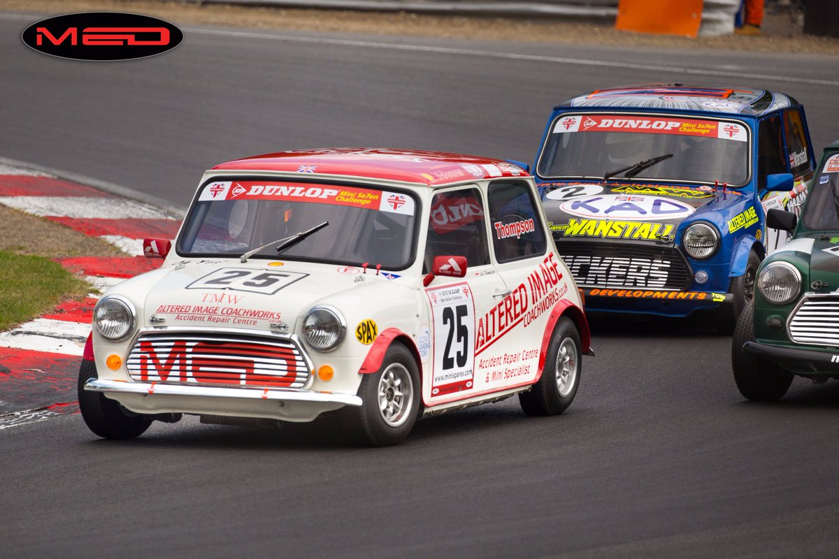 StephenColbran's tweet photo. Joe Thompson in action at the @Brands_Hatch @Mini_Festival https://t.co/4Kn9R3DLVY