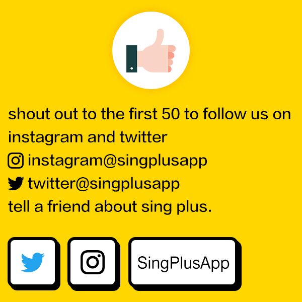 SingPlusApp's tweet photo. Music will always be there for you, join Sing plus karaoke app
follow us on twiiter and instagram
@singplusapp
#singplusapp https://t.co/szAfcGz9EP