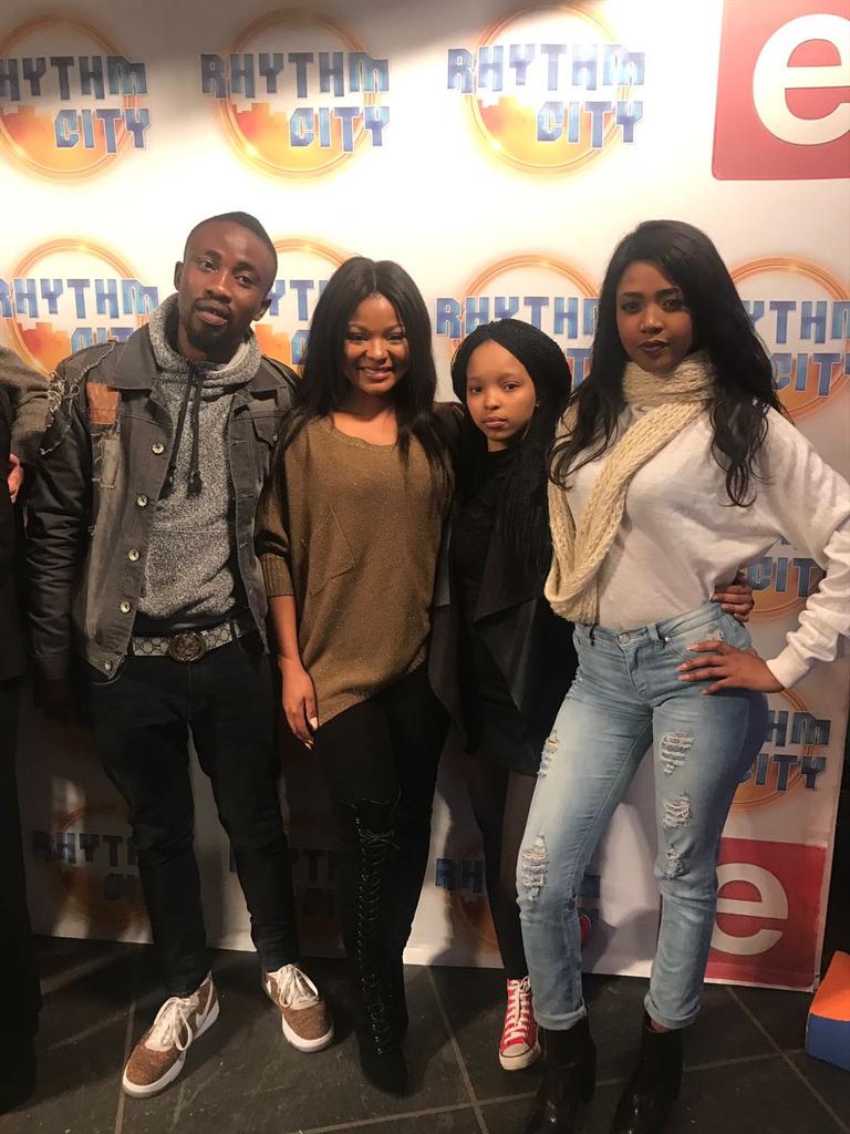 BrunoGoodfella's tweet photo. Chilling with the queens @AmoChidi @Ms_Dippy and @mapulamafole birthday vibes #RhythmCity10 https://t.co/8J0Qex3CFR