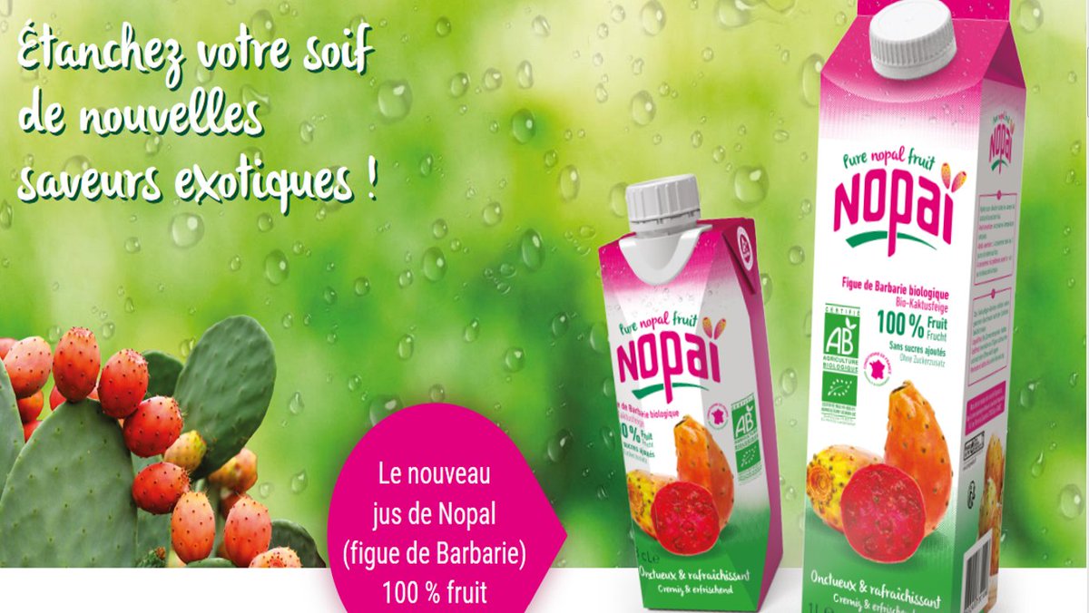 La figue de barbarie, c'est bon au #gout et #santé! Nopalnutra est la 6e #startup #foodtech à rejoindre la #Promo2 nopalnutra-nopai.com/site2016/