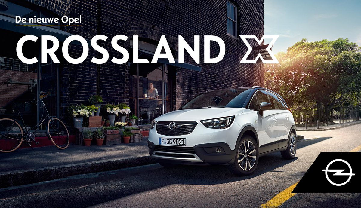 De Crossland X is er klaar voor &amp; staat op jou te wachten! Kom langs of stel jouw Crossland X samen op: ow.ly/xx7230dogSY