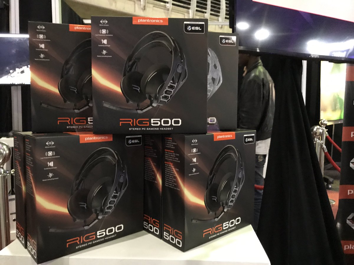 NewReality_SA's tweet photo. Get to our stand and you could win a pair of these hot @PLTgaming @Plantronics earphones right here at #MediaTech2017!!! https://t.co/AGyxcMkyJT