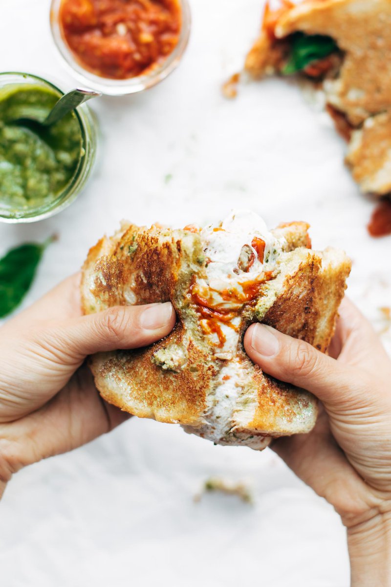RecipesHeaven's tweet photo. Loaded Caprese Grilled Cheese - https://t.co/FlucHHM4Q9 #Pies #recipes https://t.co/L6yFU0aGTV
