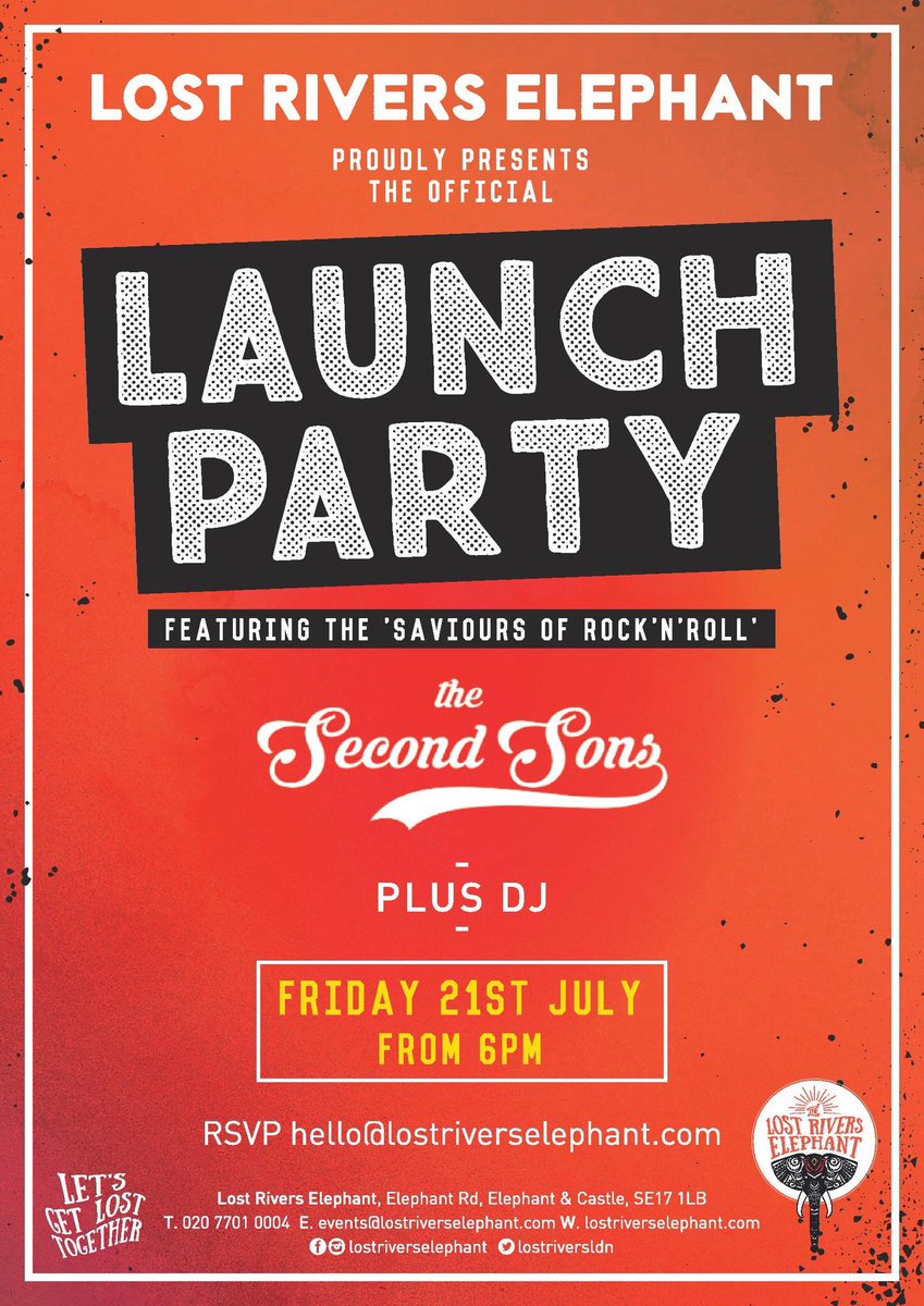 See you tomorrow <a href="/LostRiversLdn/">Lost Rivers Elephant</a> Street food cooked by <a href="/CurryCookHouse/">Curry Cook House</a> <a href="/RoxiesBBQSpot/">Roxie's BBQ Spot</a> <a href="/Wannapull/">Wannapullcatering</a> #streetfood #nightmarket #southlondon #se17