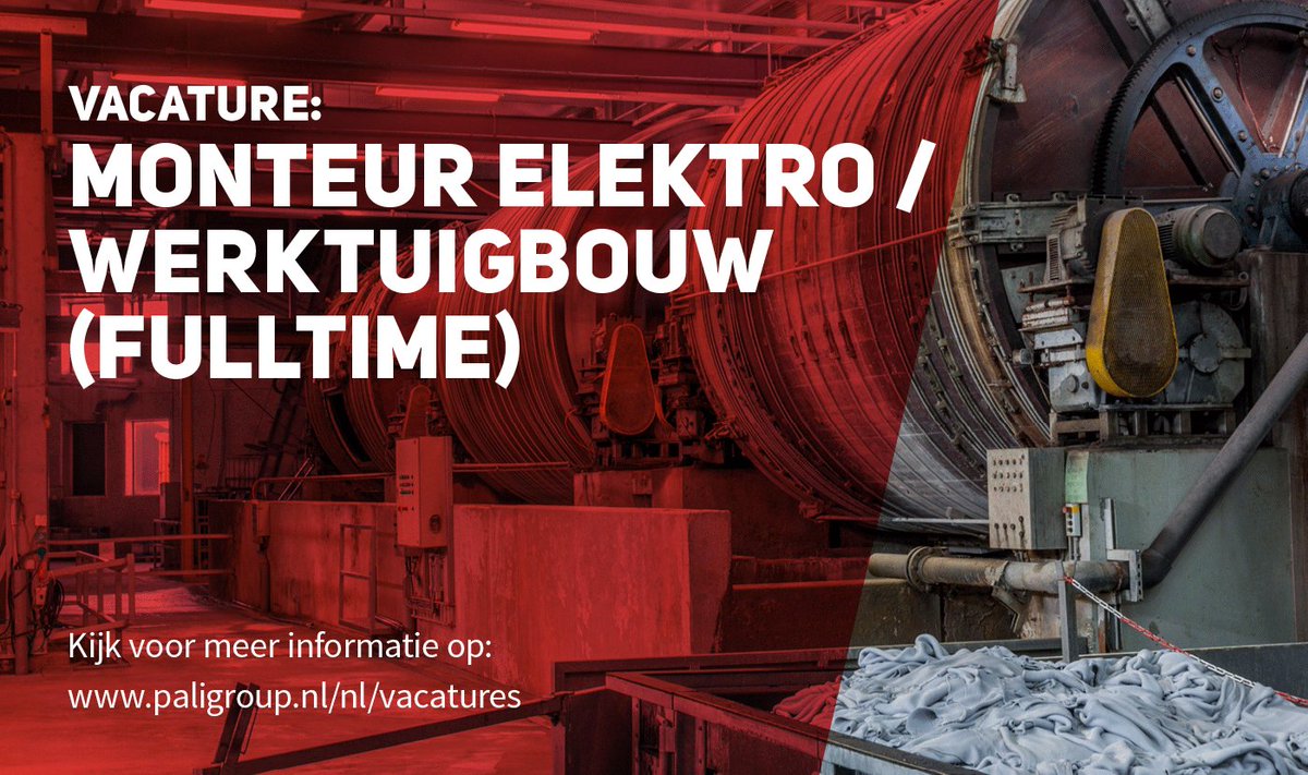 Voor onze looierij in Lichtenvoorde zoeken wij een monteur elektro/werktuigbouw. Kom jij ons team versterken?
 bit.ly/2ud5s9f