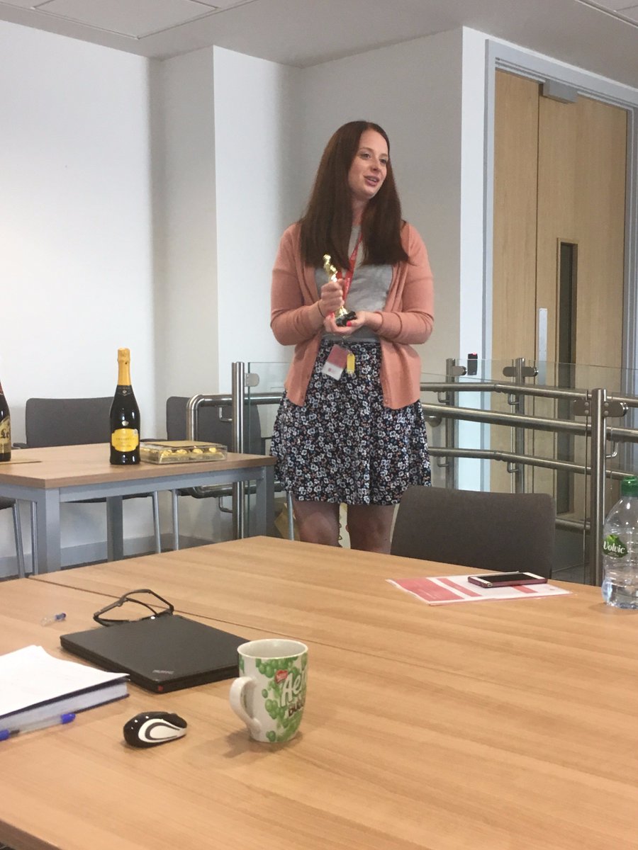 FBarrett_WyFi's tweet photo. WyFi held its very own Oscars on Tuesday to reward "Innovator of the Year" congrats to @RebeccaO_WyFi  #teamwork #Recognition https://t.co/aX8JiLY9ow