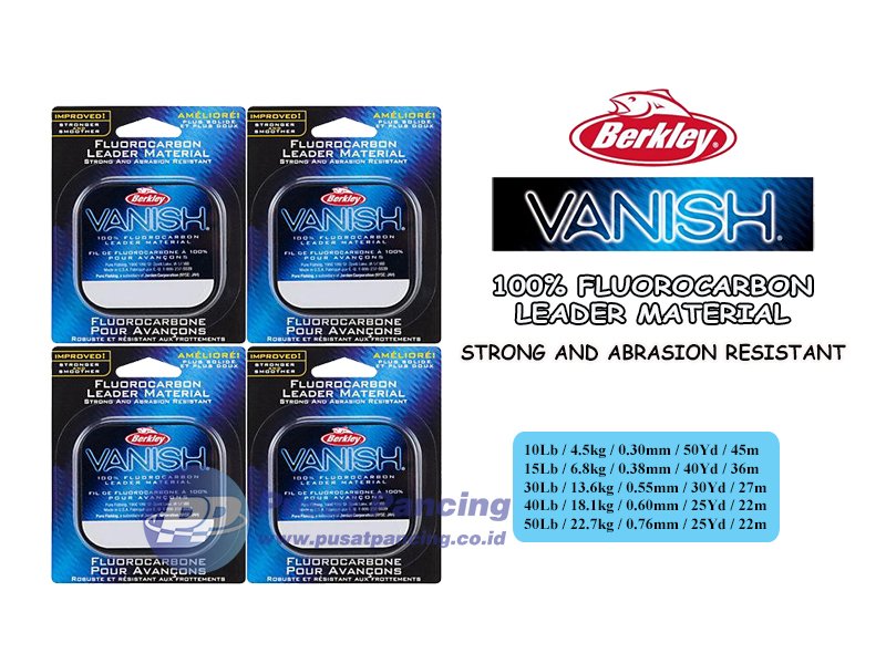 pusatpancingid's tweet photo. Leader Vanish #Senar #Line #Leader #Berkley #Vanish #Fluorocarbon #TokoOnline #TokoPancing #PusatPancing #RUUPemilu https://t.co/ra37uQuctp https://t.co/lEKlQbh17d