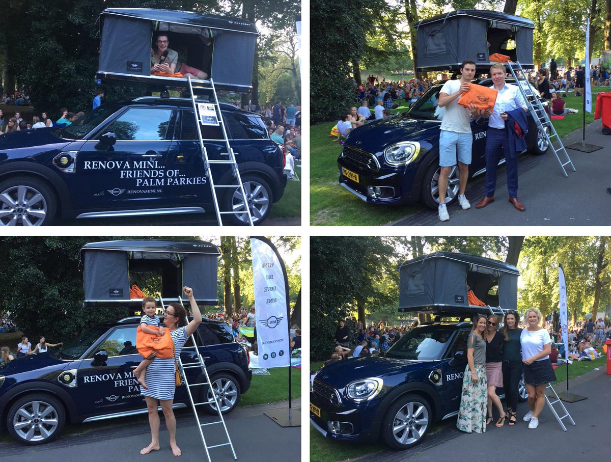 RenovaMINI's tweet photo. @PALMPARKIES was afgelopen dinsdag weer een succes! Ben je er volgende week ook bij?😀 #mini #minicountryman #daktent #minicooper https://t.co/ZWwcVKxDYi