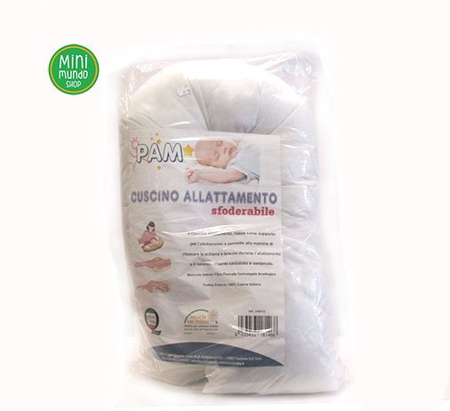MiniMundoShop's tweet image. #MInimundoshop #Bebé #Lactancia Cojín Lactancia de Pam, cómoda y práctica almohada de maternidad, con una largo de 160 cm. Su precio 45 €