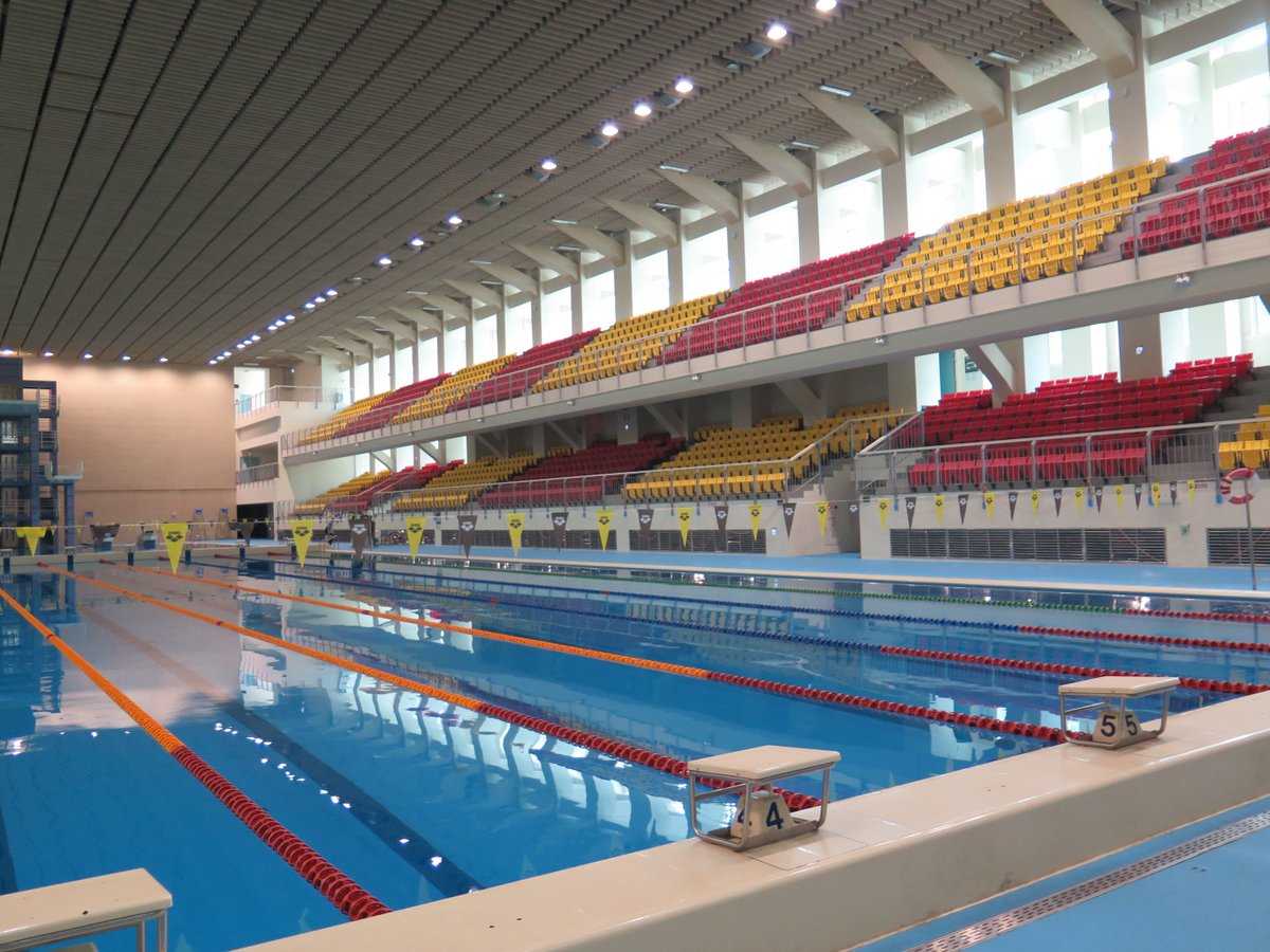 FISU's tweet photo. Time for another #SneakPeek to #SUTaipei2017 sports arenas, this time @fina1908 #UniversityofTaipei Shinhsin #Diving Hall https://t.co/kdWU6pbGs4