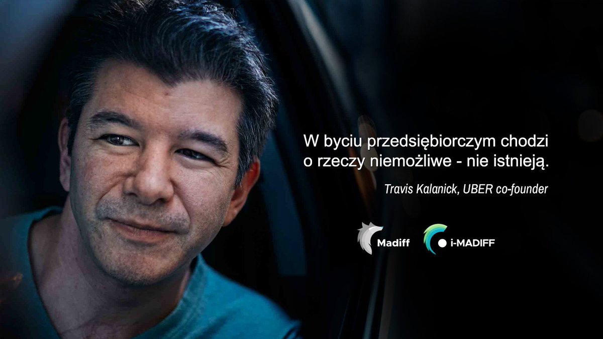 MadiffPolska's tweet photo. #UBER #czwartek #cytat #quote #TBT #throwbackthursday #Warszawa #Madiff #iMADIFF #TravisKalanick #almostfriday https://t.co/5QCxACjZk3