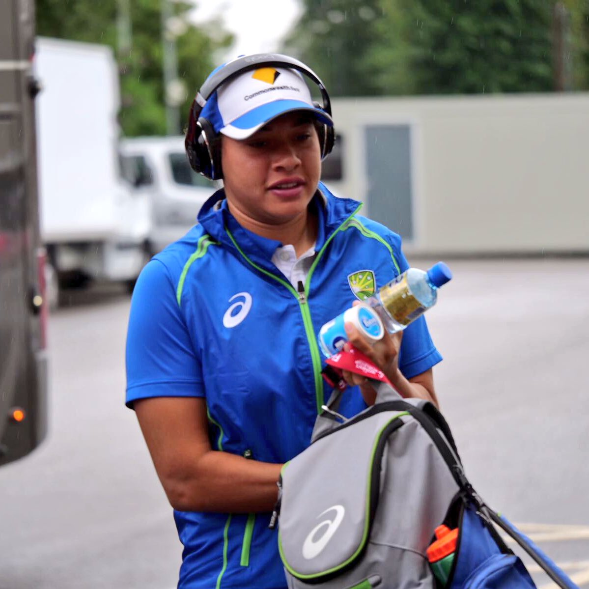 cricketworldcup's tweet image. 🇦🇺 are in the house 💪

#AUSvIND #WWC17