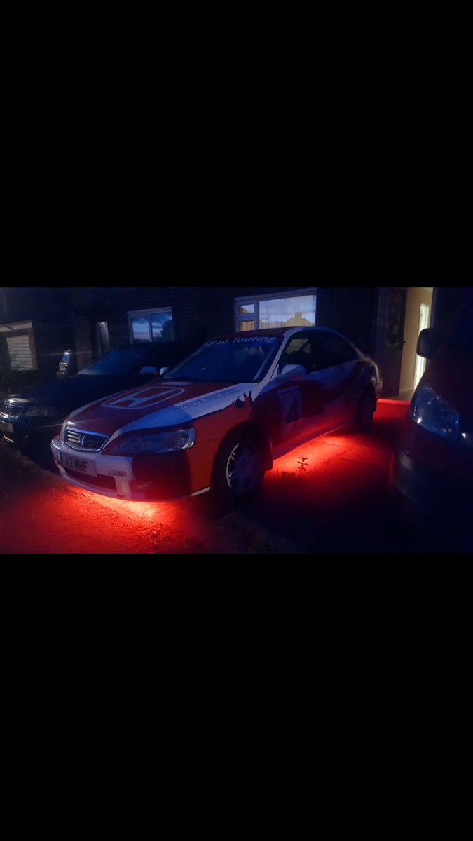 NotSoTouring's tweet photo. Just incase we can't be seen at night 😂 @BangerRally https://t.co/BmMifyMrYP