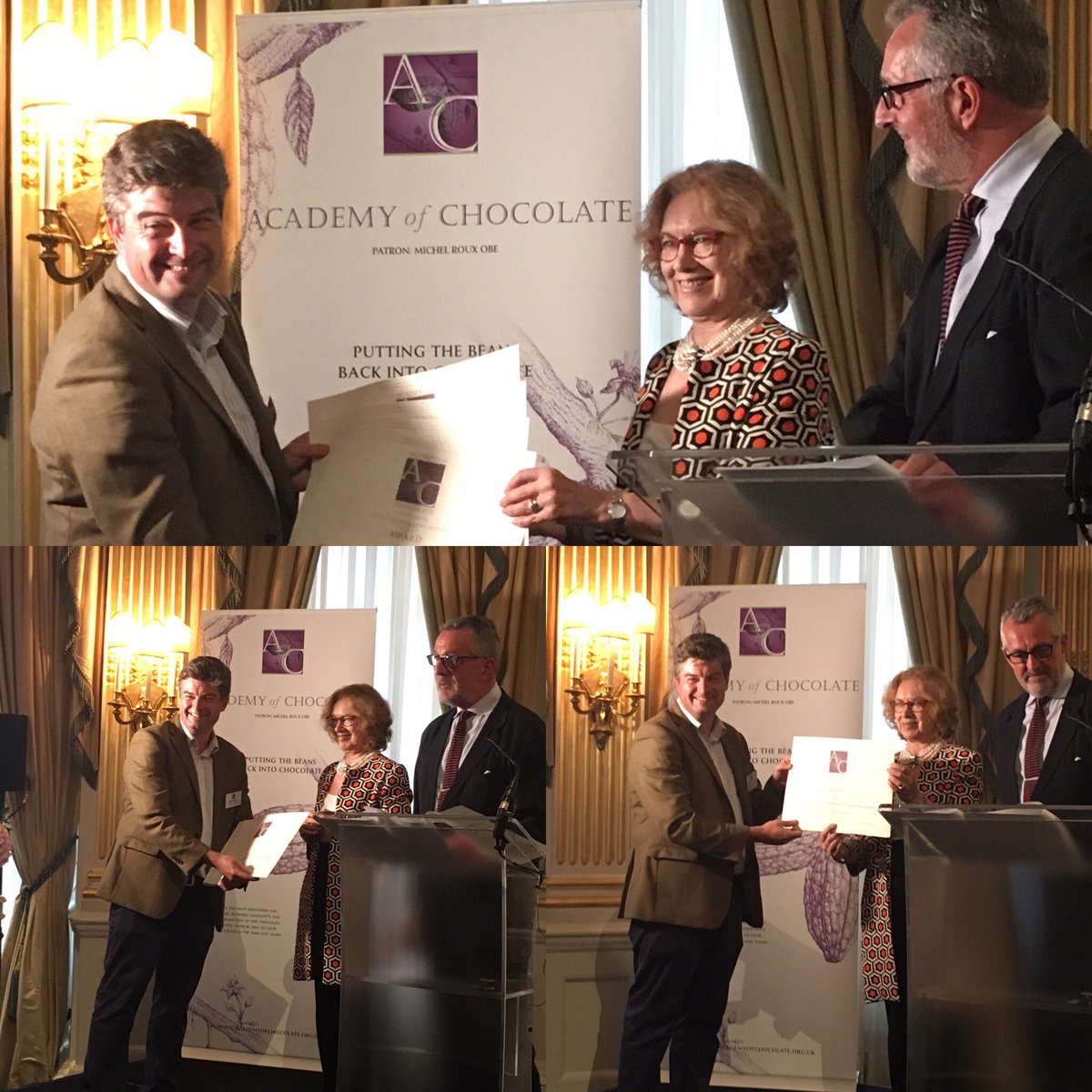 LondonFoodFinds's tweet photo. Alec from @TasteDistribu made frequent trips to the stage to collect well deserved  Gold Awards for @akessons https://t.co/k9VIT72Pqw