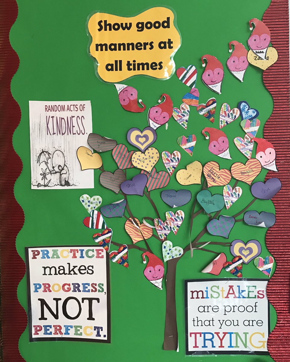 DougPugTherapy's tweet photo. A happy school is one with a kindness tree 💞🌲💞Nurture love and kindness and let it flourish. 📚🐶🎓 #RandomActsOfKindness #happinesstree https://t.co/KVXfVYtLLn