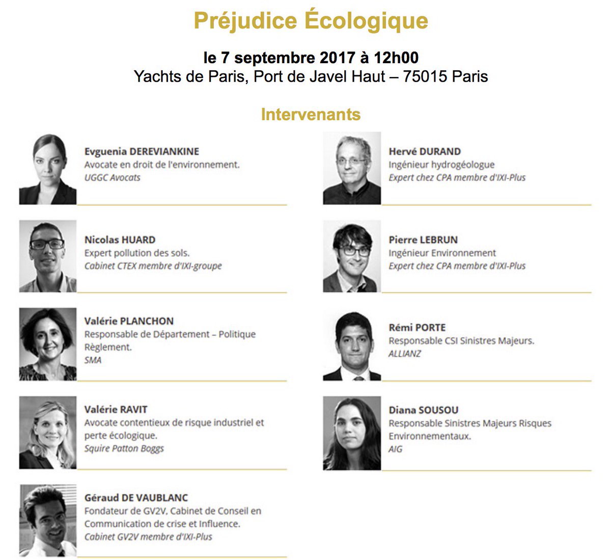 IXIGroupe's tweet photo. Conférence-débat sur le Préjudice Ecologique, plus que quelques heures pour vous inscrire : https://t.co/DyvfLKsJW6  https://t.co/XjDwUVQdAZ https://t.co/CmsGU4LAQh