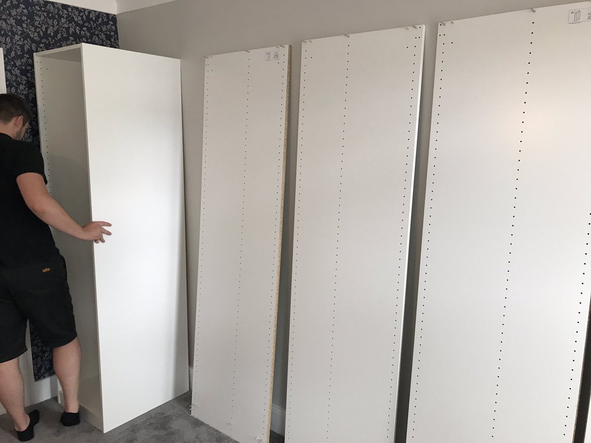 Justflatpack's tweet photo. #IKEA #flatpackassemblyservice in #Greenwich. #justflatpack #furnitureassemblers #paxwardrobe. https://t.co/SJYeXBDoKn