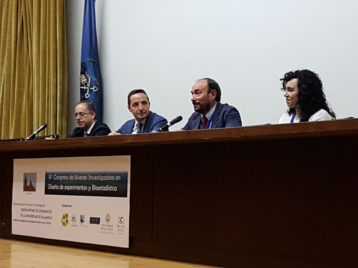 ribnikov's tweet photo. Comienza el IV Congreso de Jóvenes Investigadores en Diseño de Experimentos y Bioestadística #JEDE2017 @SEIO_ES @Biostatnet @usal y IUFFyM. https://t.co/sEtTmY2qxb