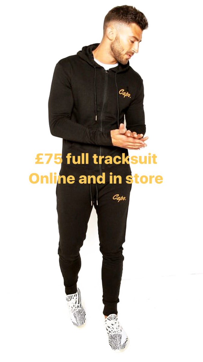 headkandiltd's tweet photo. @capo_uk killing the tracksuit seen with this one in store and online https://t.co/SOrcbYGTkr #bolton #headkandi https://t.co/6j1x4mQgRa