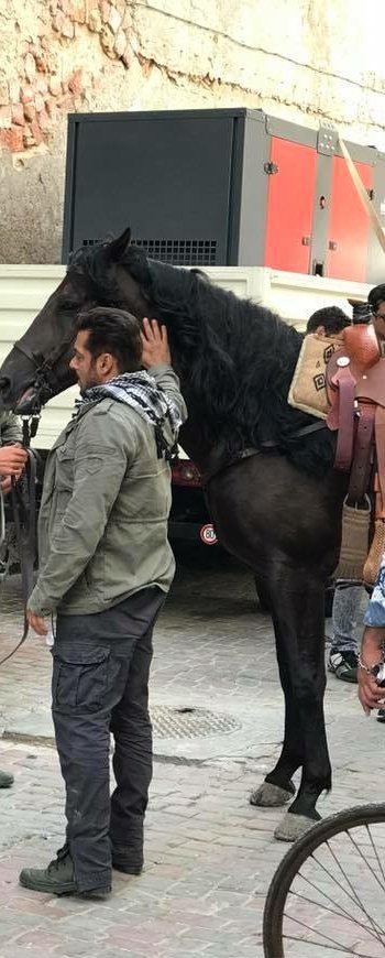 jerseyno27's tweet photo. @aliabbaszafar @being__ritwik *Exclusive* Behind the scenes a very serious @beingsalmankhan 

on the set @TigerZindaHai 😉😎😎 https://t.co/o79Pv421Zg