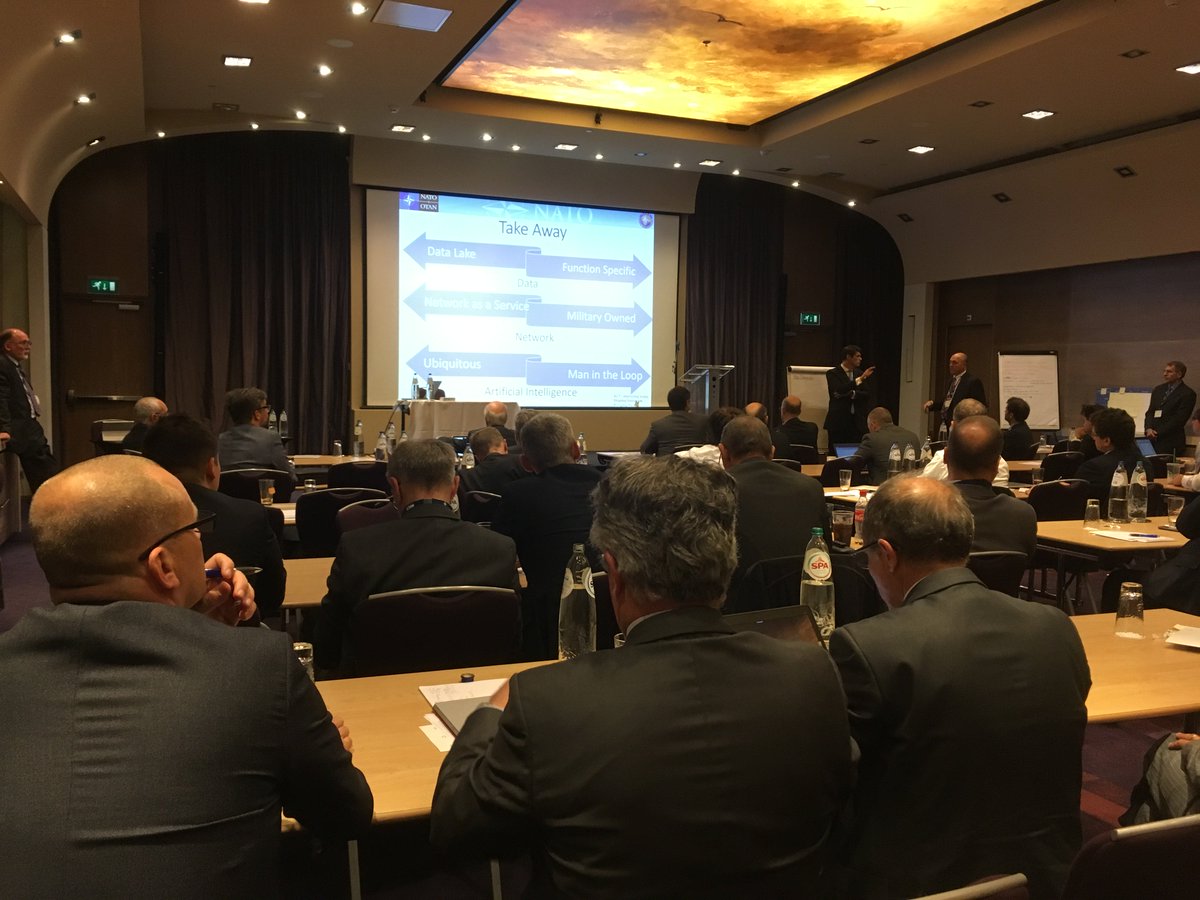 acmecubo's tweet photo. NIF: #Nato Industry Forum. Stato dell'arte sulle #tecnologie per reti di sistemi distribuiti relativi a #Comando e #Controllo e #ISR
#acme3 https://t.co/WCSf0RVoRD