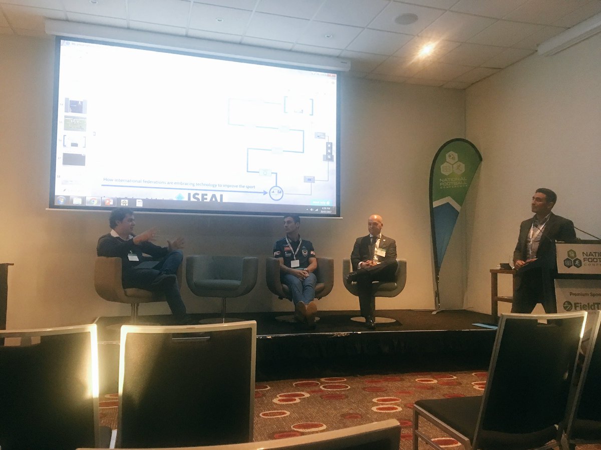 HudlAus's tweet photo. @ABDAntino @robaughey discuss analytics that matter at the grassroots sports level. Turns out video is the resounding winner. https://t.co/rbcuAnKvkv