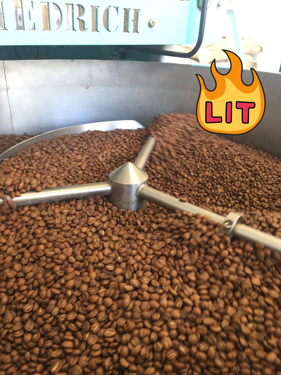 TheKidFromCA's tweet photo. Roasting coffee and rubber factory... my jam @dropcoffee @theblackkeys #coffeeandmusic #coffeeroaster https://t.co/kJx2XeLteW