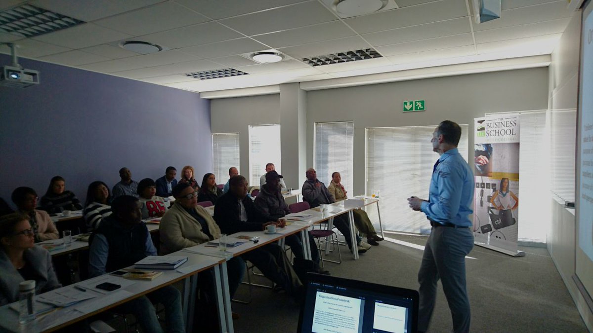 Varsity_College's tweet photo. Bruce Vervliet LLB law Lecturer and Attorney talking leadership @ the IIE The Business School Leadership Management Workshop @ #VCWaterfall https://t.co/Pn3bpWXDQG