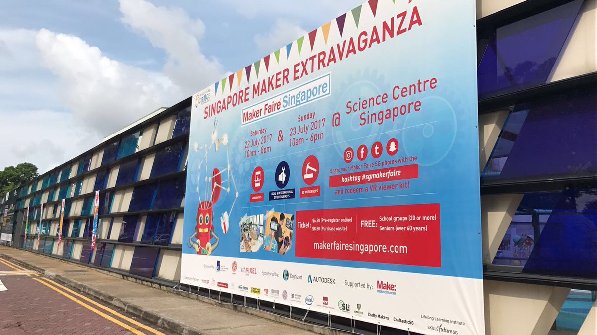 Imda Singapore On Twitter Maker Extravaganza 2017 Kicked Off