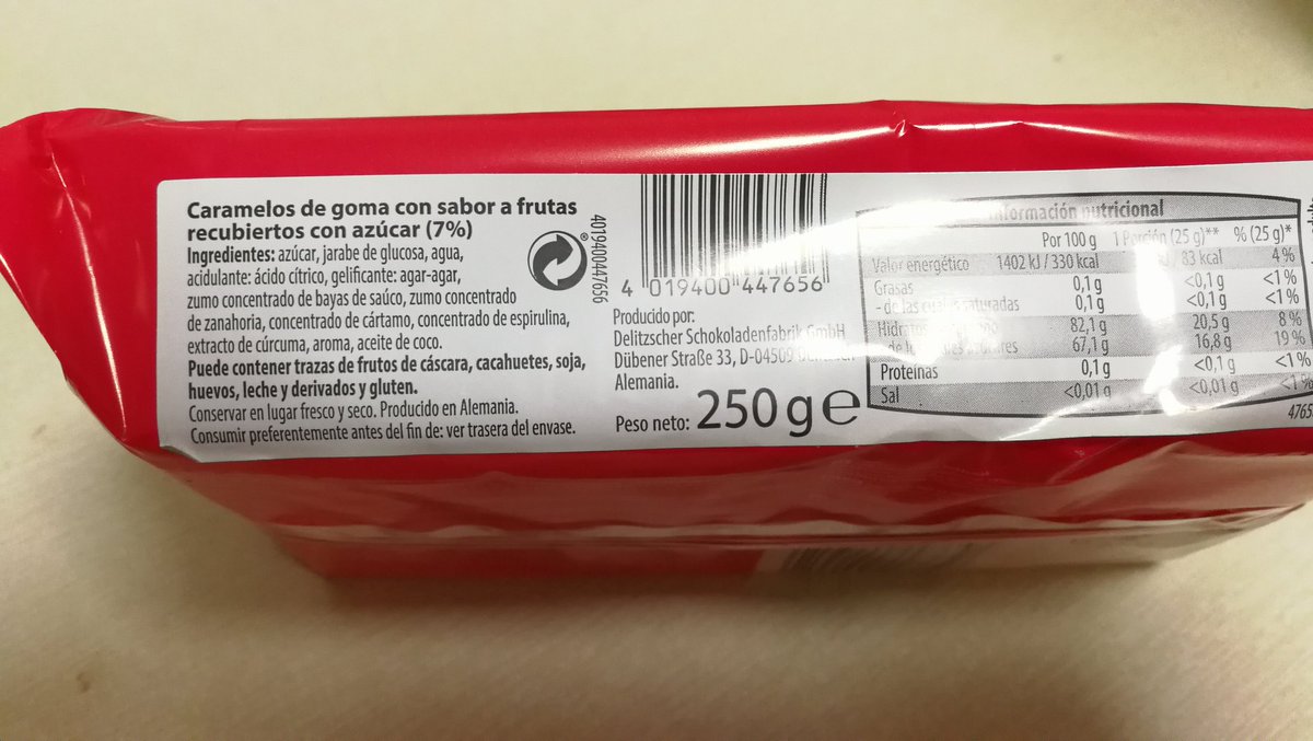 veganoyo's tweet photo. #VeggieProductos

Gominolas veganas, de la marca Böhme.

Encontradas en el Aldi.

Precio: 0,99€ 

Info de @LittleWhore666 https://t.co/YYo5lmgB0x