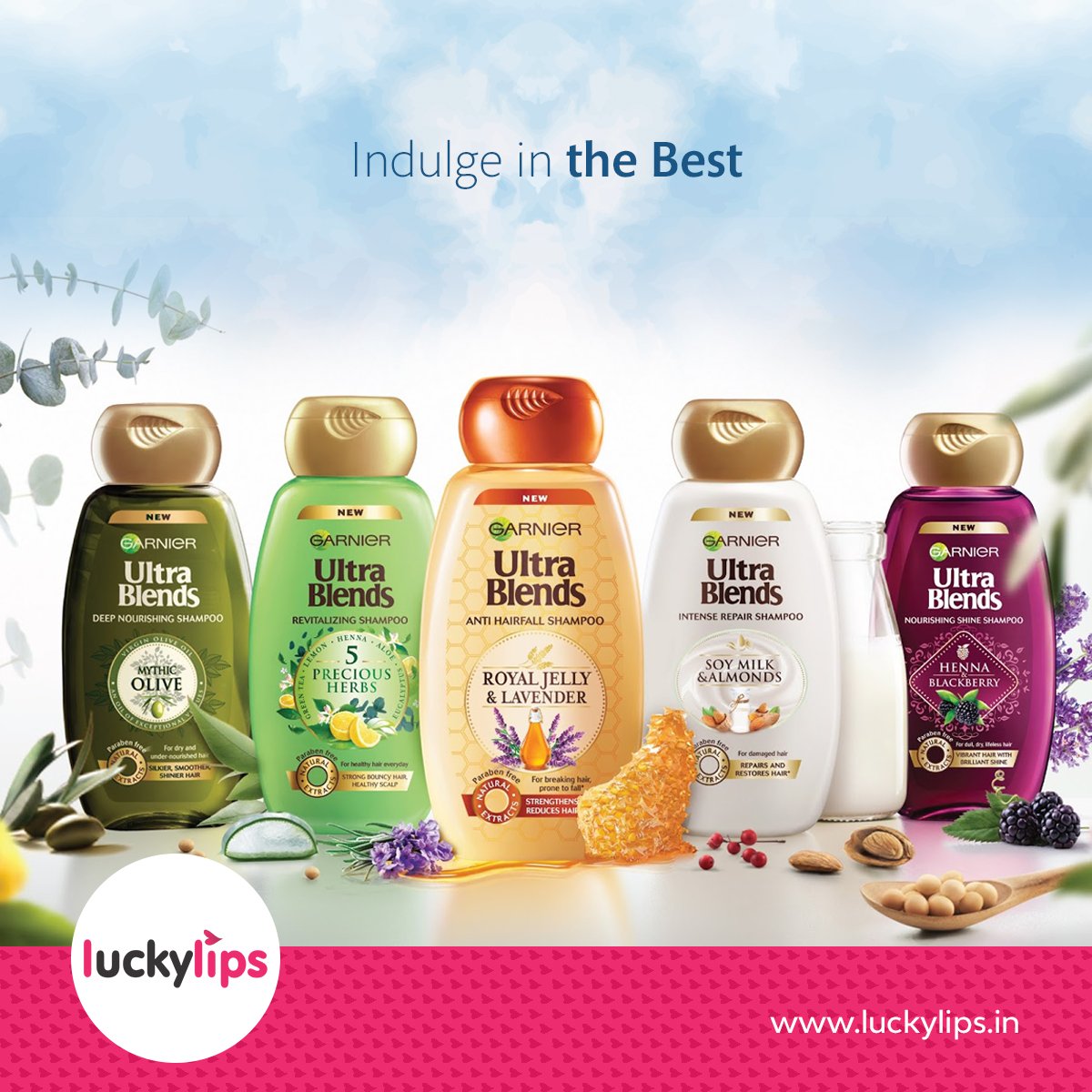 luckylips_in's tweet photo. Pamper yourself with ultimate hair and #skinproducts, and celebrate a new ‘YOU’. #Garnier https://t.co/gHNgbqe2xq