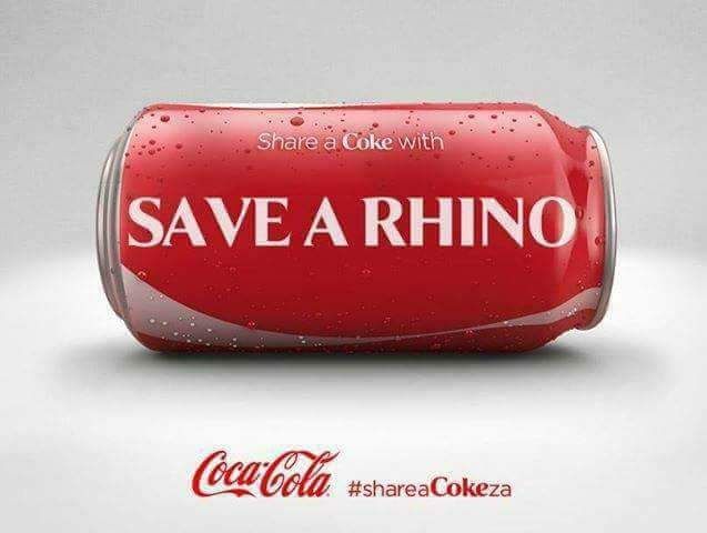 _HOPE__'s tweet photo. Join the @rhinorevolution in South Africa @coke #cocacola #shareacoke #shareacokeza #savearhino #conservation #rhino for now &amp; the future! https://t.co/XXOsD4EKfE