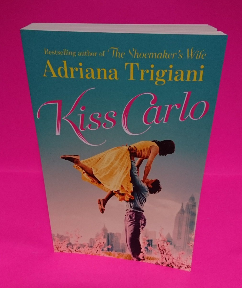 RT&Follow by 5pm 7th August to get your name in the Hat for the chance to #WIN a copy of the gorgeous #KissCarlo by @adrianatrigiani.