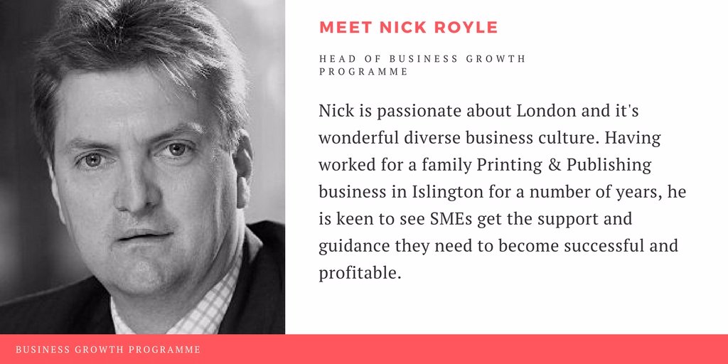 growldnbusiness's tweet photo. Looking to overcome your barriers to #growth? Our Business Growth Programme #team can help #GrowinLDN #MeetNick https://t.co/jV7XsnEGHz