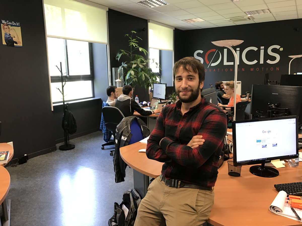 solicis's tweet photo. Solicis compte un nouveau talent ! Bienvenue à Réda ! #RA #VR #Enjmin https://t.co/0VeEIAvw5l