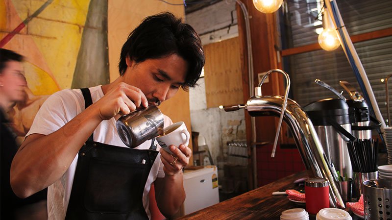 Meet one of <a href="/Melbourne/">Melbourne, Australia</a> 's top multi-award-winning latte artists ow.ly/w76j306ZAG2