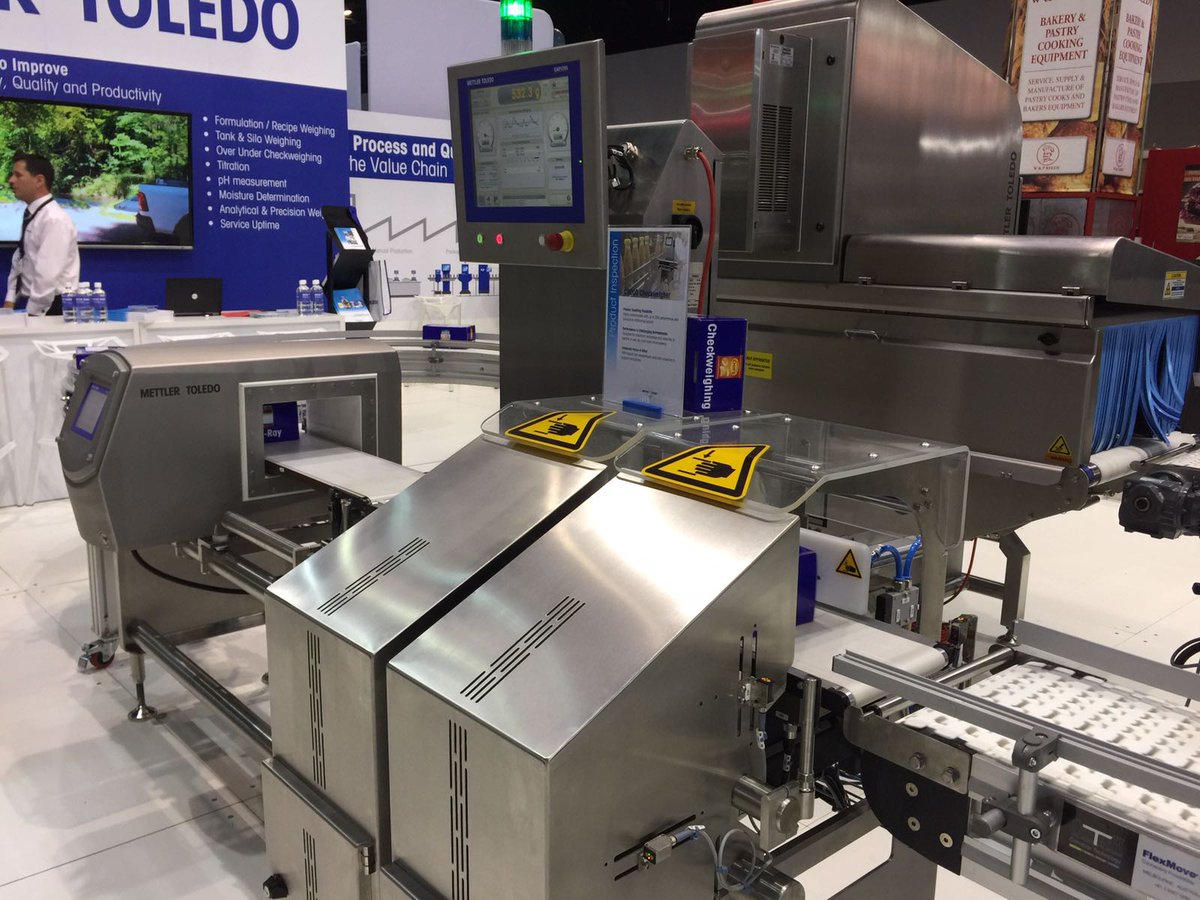 MettlerToledoPI's tweet photo. What an excellent end to a fabulous few days at #foodpro2017 Thanks to everybody for coming to see us, we had a blast. #productinspection https://t.co/NaBC6Zdavs