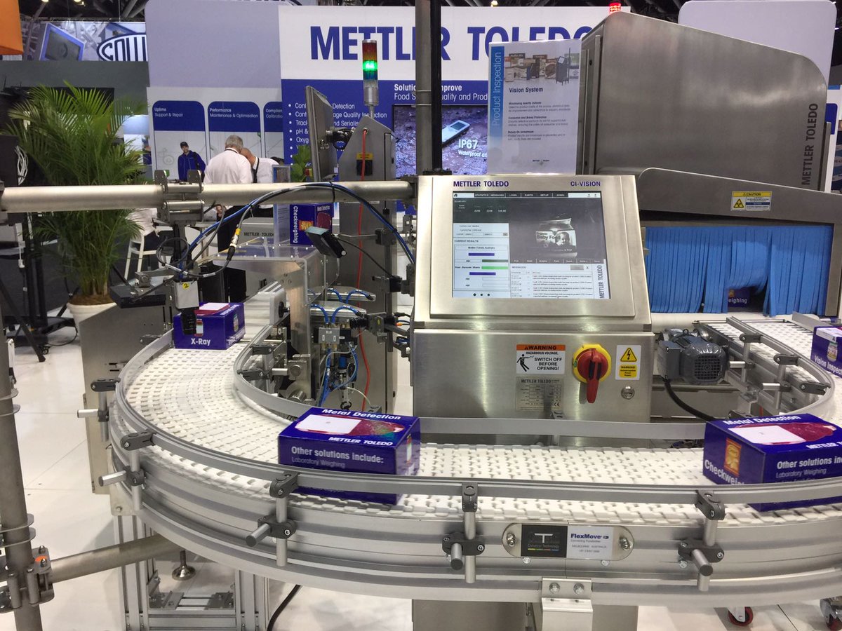MettlerToledoPI's tweet photo. What an excellent end to a fabulous few days at #foodpro2017 Thanks to everybody for coming to see us, we had a blast. #productinspection https://t.co/NaBC6Zdavs