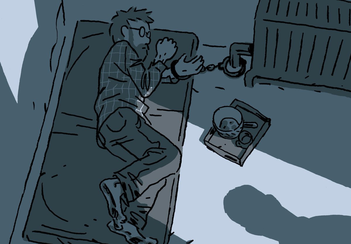 PRHDigital's tweet photo. 'Delisle captures the peculiar tension of confinement.'

@myrargh on the digital edition of Guy Delisle's Hostage:

https://t.co/fiS4J11IXM https://t.co/o9rJ1flmz3