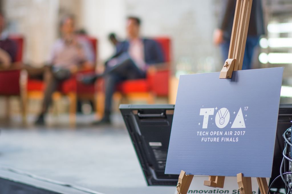 crosscloudio's tweet photo. We did it! 💪 We are really happy to be one of the winners of the Future Enterprise Award at #TOA17 in Berlin last week! 😃🎉 https://t.co/AWjardZT3u