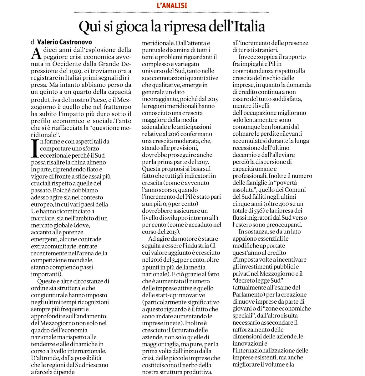 infocamere's tweet photo. Su @sole24ore #startup e #contrattidirete 'Qui si gioca la ripresa dell'#Italia' I numeri https://t.co/XwPwRYscJO https://t.co/1ptoSsUCfB https://t.co/LSXXYzkLLh