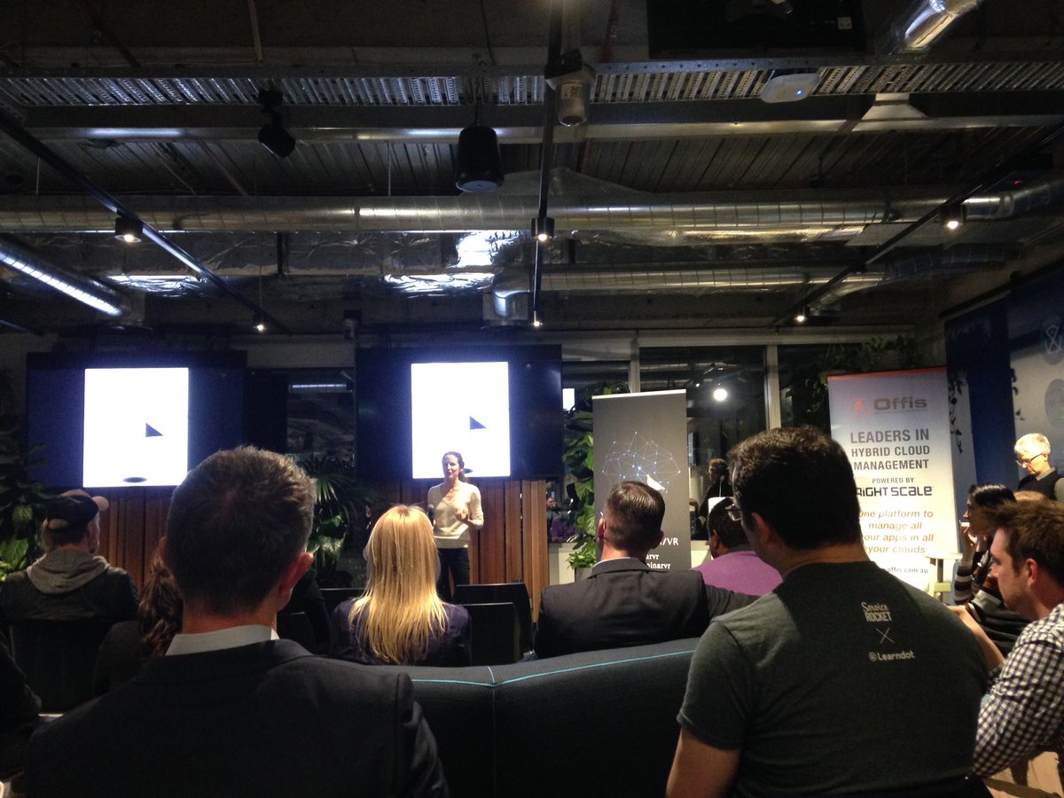 NettieD's tweet photo. Great insights on AR:VR limitations &amp; magic @ women in VR meetup hosted by Atlassian #wiarvr https://t.co/YGP9j3RFtM