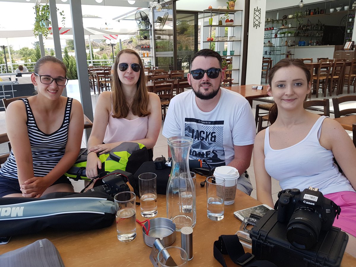 MarkPorter66's tweet photo. @JAMUCLAN web &amp; tv ready to cover the Red Cross Atlantis camp here in Cyprus with our colleagues and students @UCLanCyprus https://t.co/ASDIcPEr93