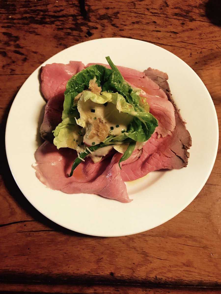 GQS Cold roast beef and Caesar salad