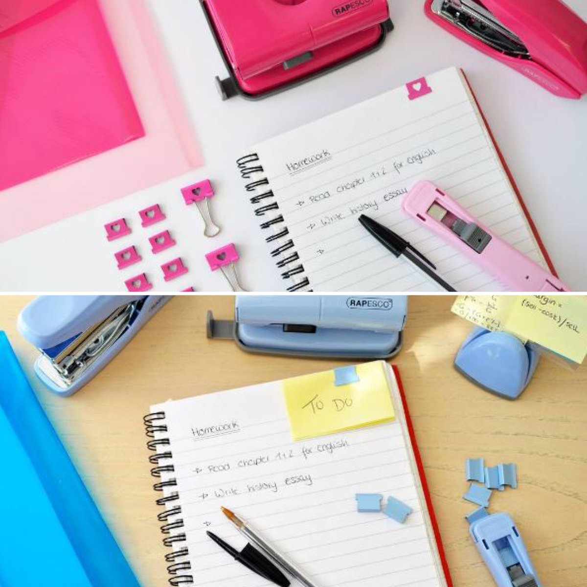 rapesco's tweet photo. It's a Desktop Set #Giveaway! 
To enter: Follow, RT &amp; Comment your choice of Powder Blue or Hot Pink
Ends 27/7/17 
Winner selected at random https://t.co/ZTRDfOKhmX