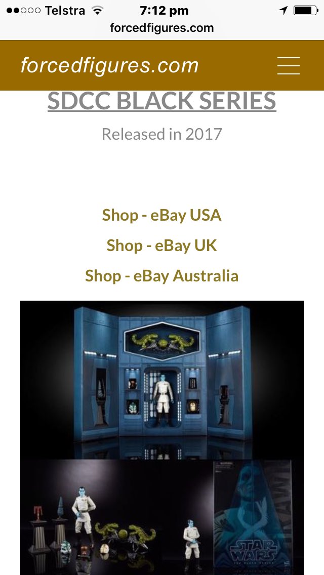 forcedfigures's tweet image. 2017 SDCC exclusive - Admiral Thrawn.