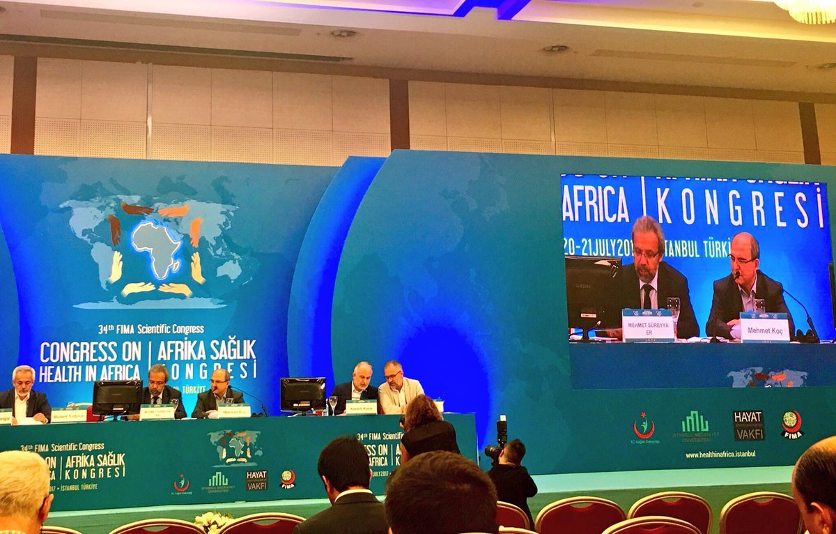 'Afrika'da Çalışan Türk Kuruluşları ve Saha Deneyimleri' 👐🏻

Günün son oturumundayız. #FIMAcongress #HealthinAfrica
