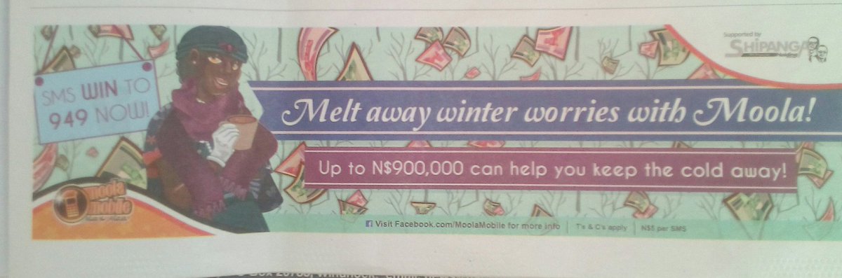 CopyConnoisseur's tweet photo. #killerads not bad tbh, but that N$900000 could be made to pop out more. https://t.co/7euw36Hjhq