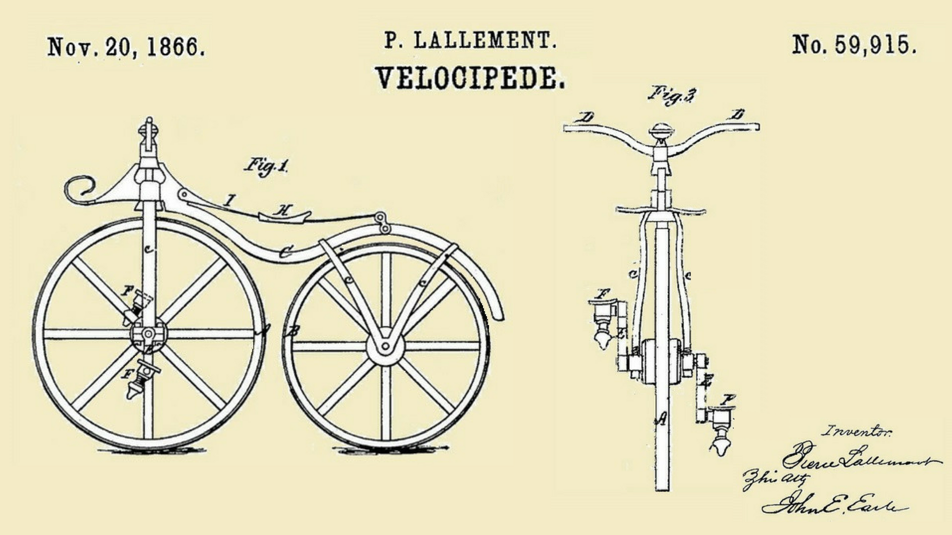World Intellectual Property Organization (WIPO) on Twitter: "#TBT: How fast would today's @LeTour competitors be able to finish on this classic " velocipede" patented in 1866? #TDF2017 https://t.co/SdL5Cw6C5b" / Twitter
