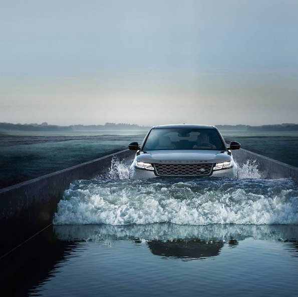 Take to adventure like a duck to water. #RangeRoverVelar
